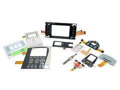 Công tắc màng FPC bền bỉ Bề mặt cảm ứng đáng tin cậy Mạch PET / FPC