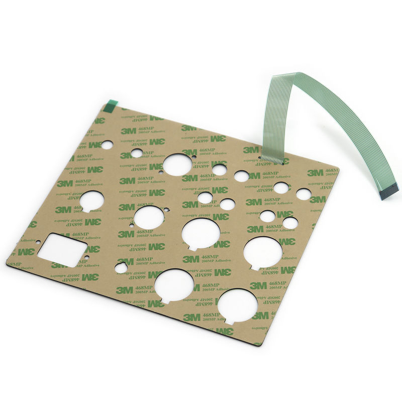 Công tắc PMMA màng vòm kim loại 1.27mm Nhiều màu công nghiệp