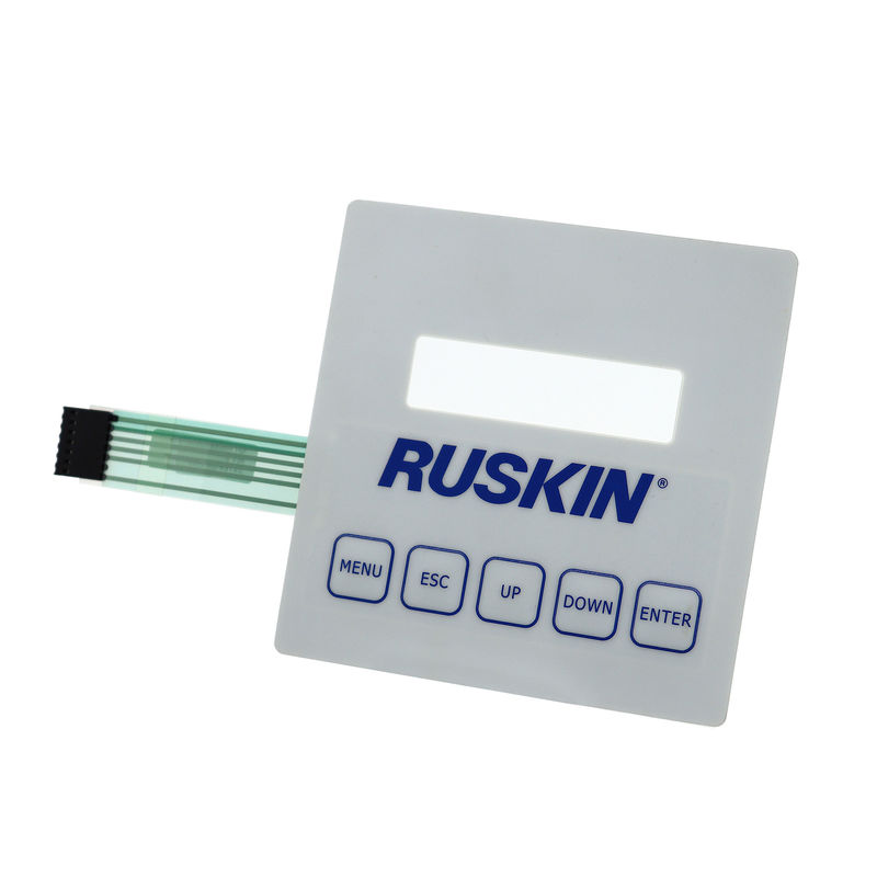 Lực kích hoạt 100-500g Multicolor membrane switch trong yêu cầu của khách hàng