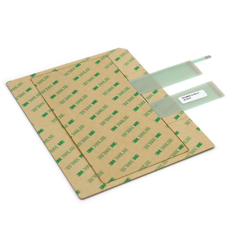 Công tắc màng PET xúc giác bền bỉ Nhiều màu không thấm nước 100-500g